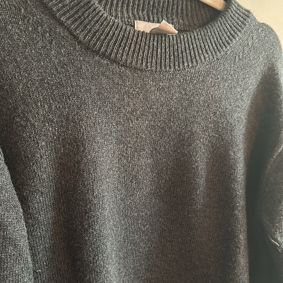 Grey Crew Neck Sweater - Picture 4 of 5